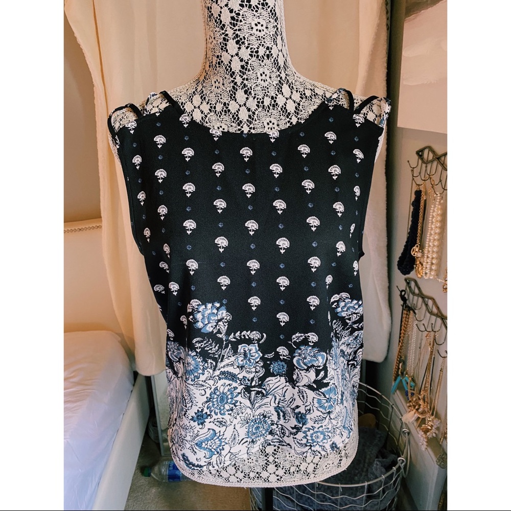 Abercrombie & Fitch Black Tank Top and Short Set